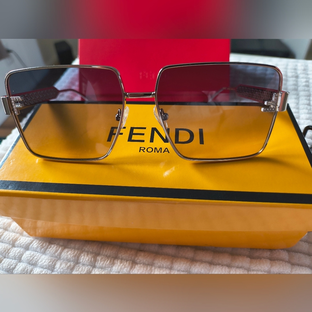 FENDI FIRST Crystal FF Sunglasses
